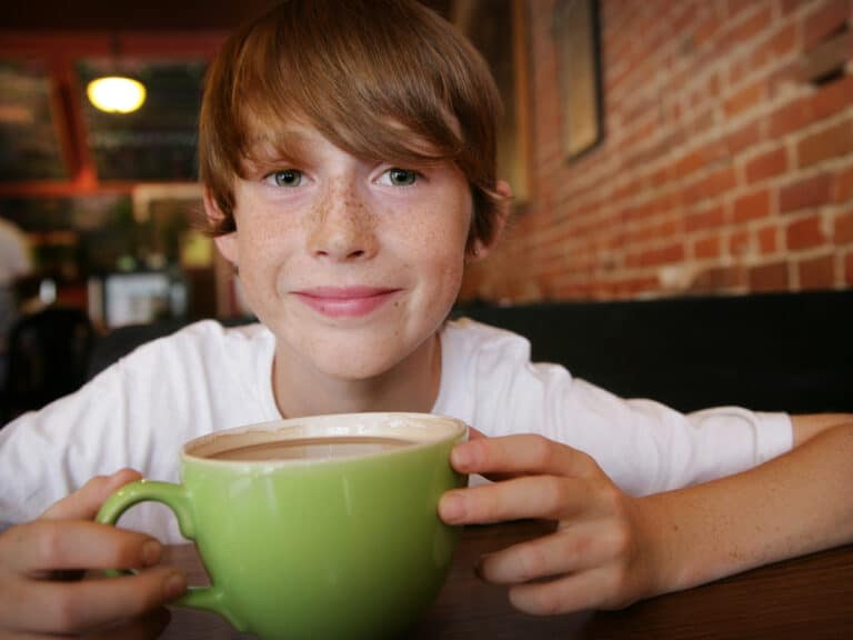 how old is too young to drink coffee?