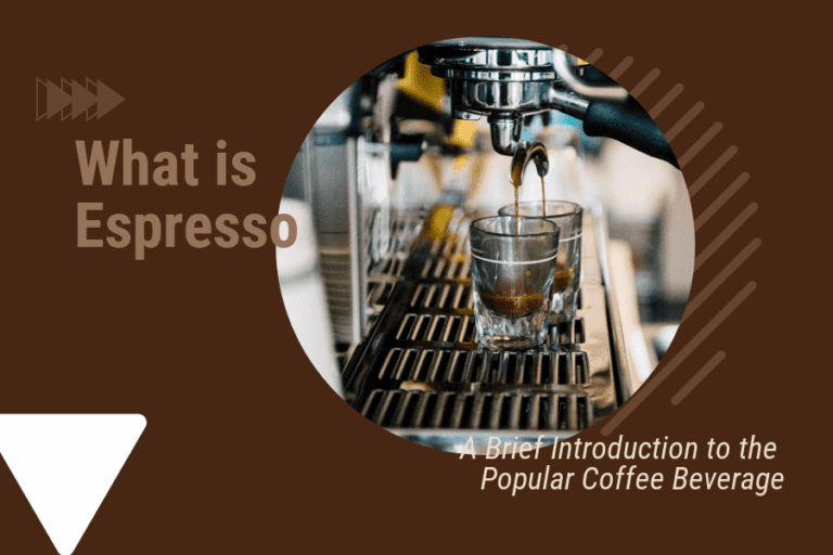 What is Espresso: A Brief Introduction to the Popular Coffee Beverage