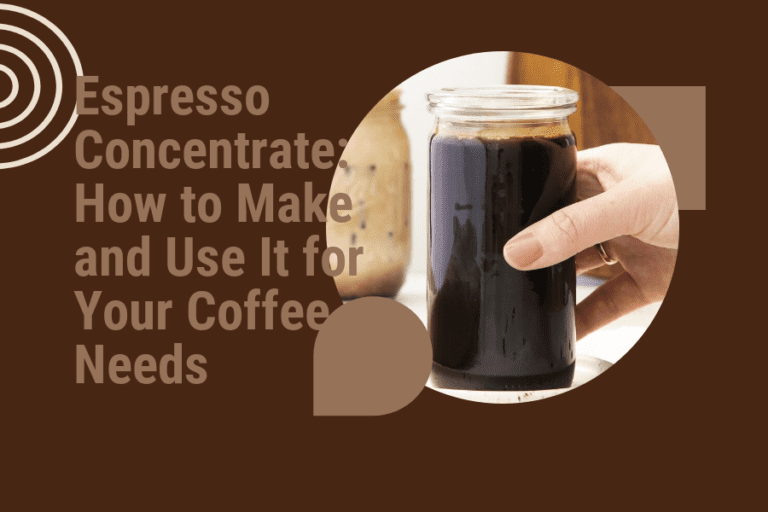 Espresso Concentrate: How to Make and Use It for Your Coffee Needs