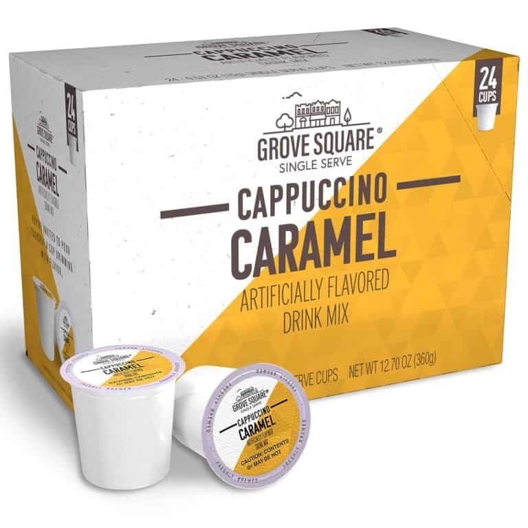 Grove Square Caramel Cappuccino: A Delicious and Creamy Coffee Drink