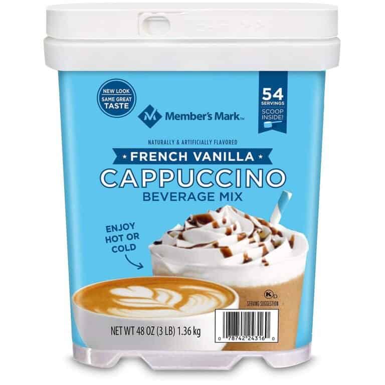Member’s Mark French Vanilla Cappuccino: A Delicious and Creamy Coffee Beverage