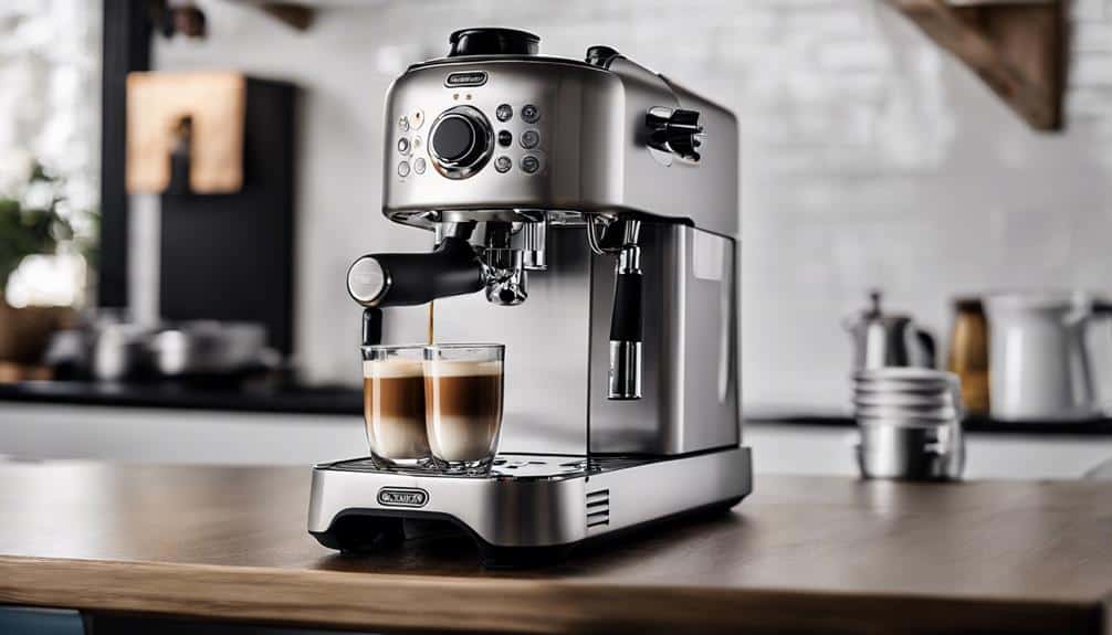 espresso machine with pod