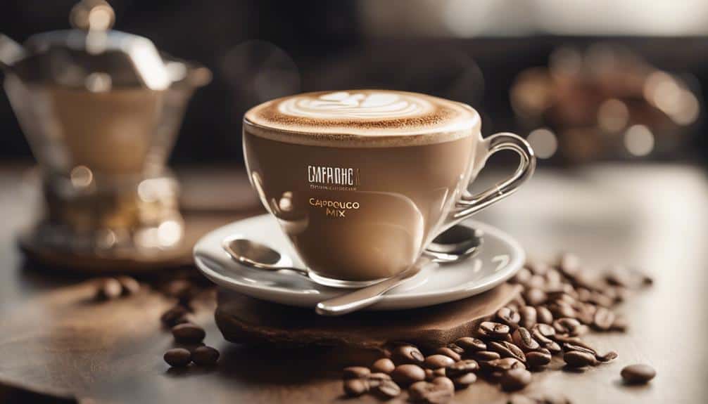luxurious coffee cappuccino options