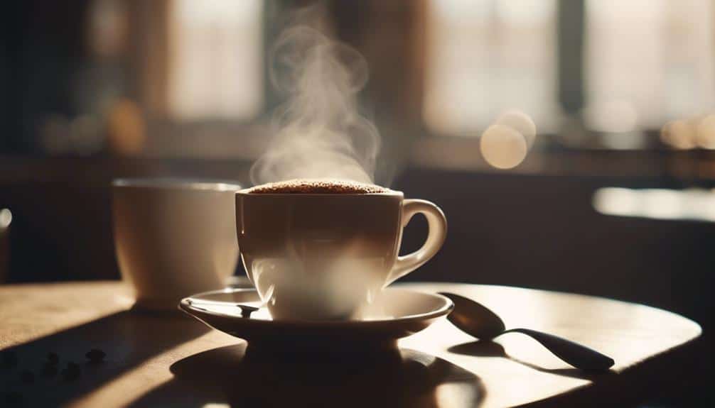 morning ritual cappuccino mug