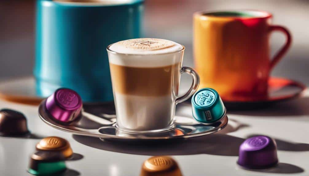 nespresso pods cappuccino selection