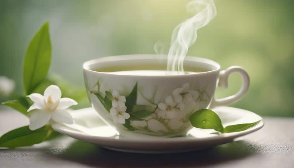 aromatic jasmine green tea