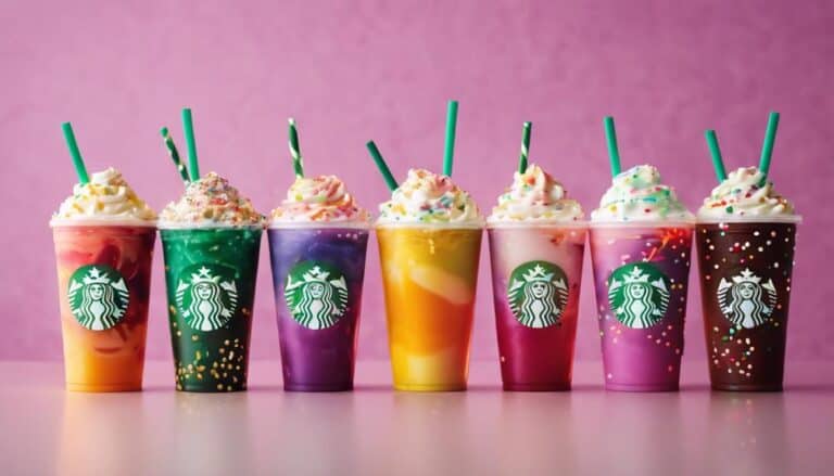 birthday starbucks drinks list