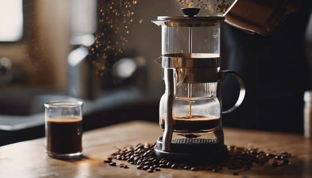 brewing coffee with precision