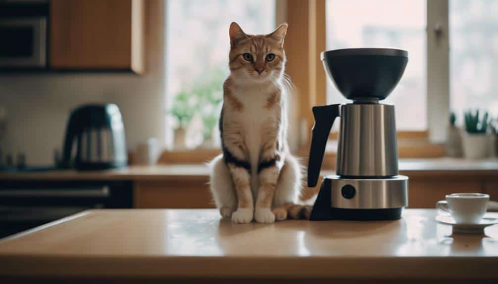 cat poops in coffee