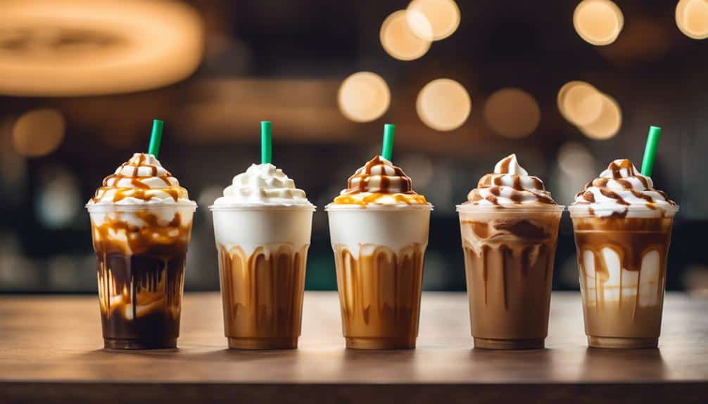 delicious starbucks caramel drinks