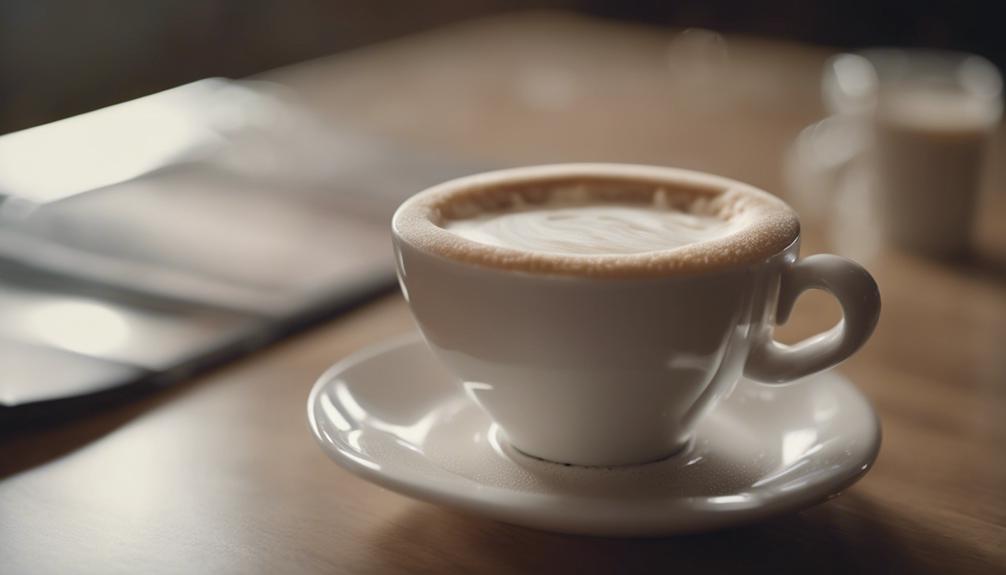 delightful bone dry cappuccino