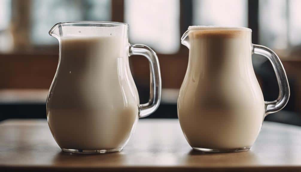 frothy milk for lattes