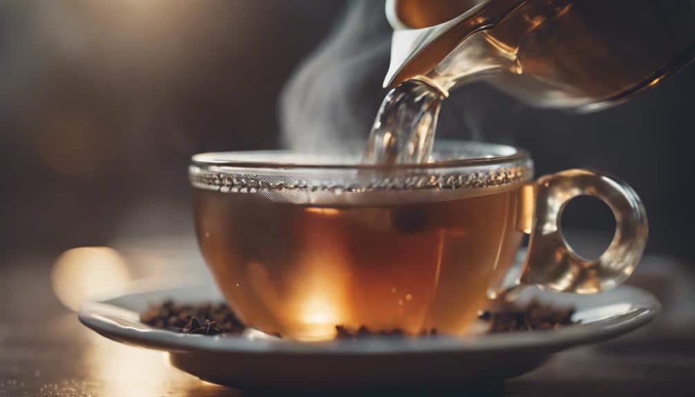 infusing tea with fruits