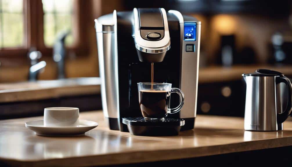 keurig descale light explained