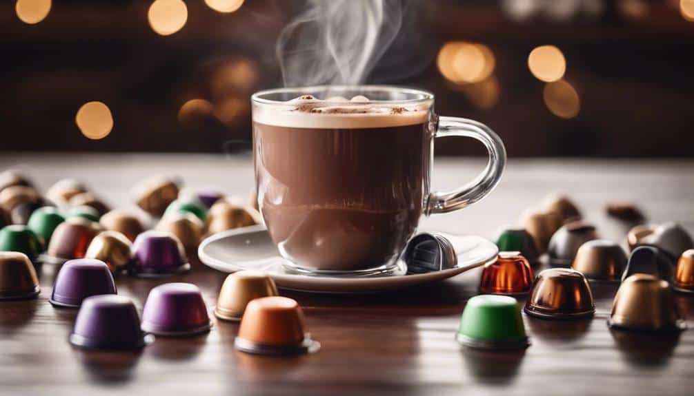 luxurious nespresso hot chocolate