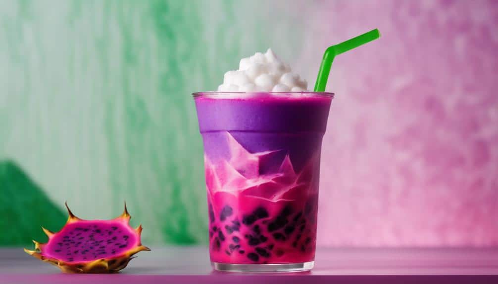 magical dragon fruit beverage