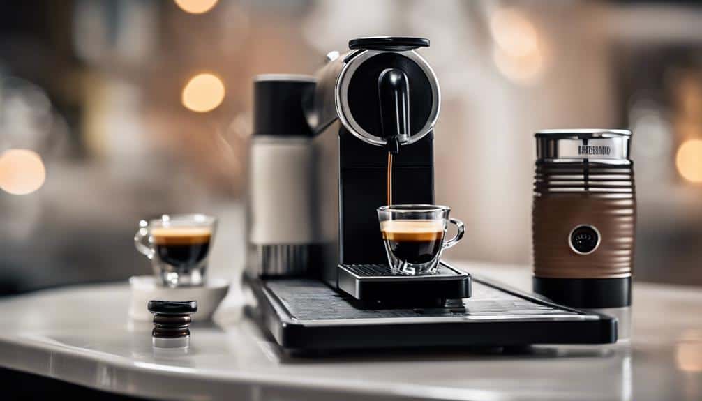 nespresso caffeine content measurement