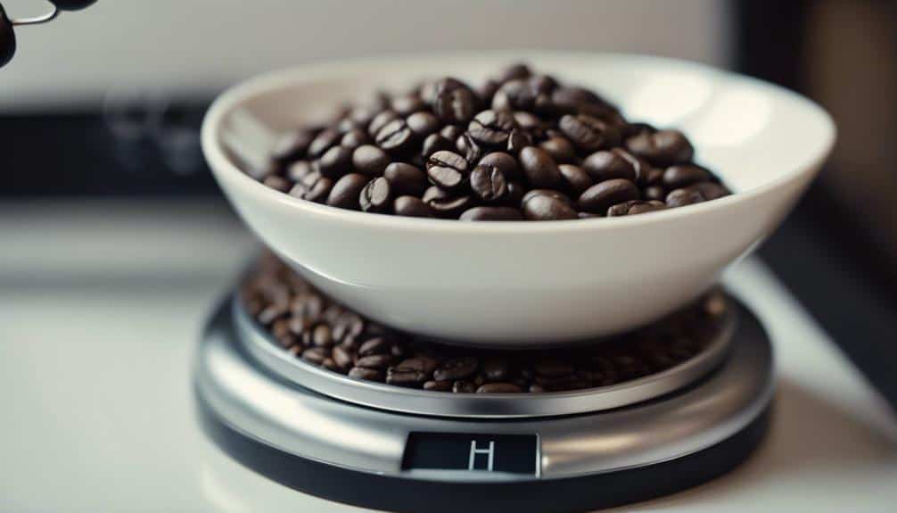 quantifying coffee bean caffeine