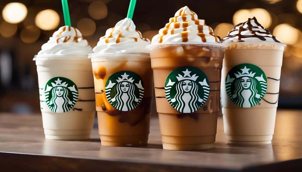 starbucks caramel drink options