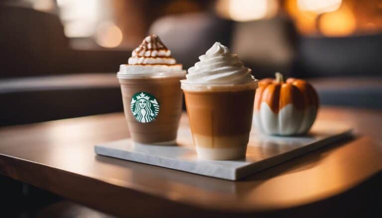 sugary starbucks coffees await