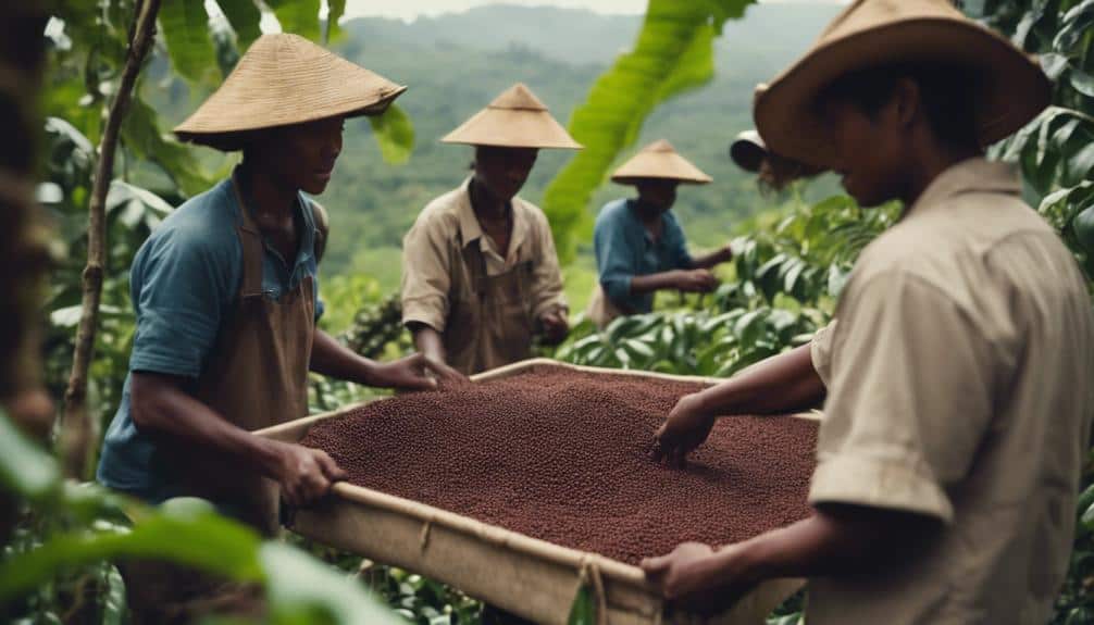 unique coffee from dung